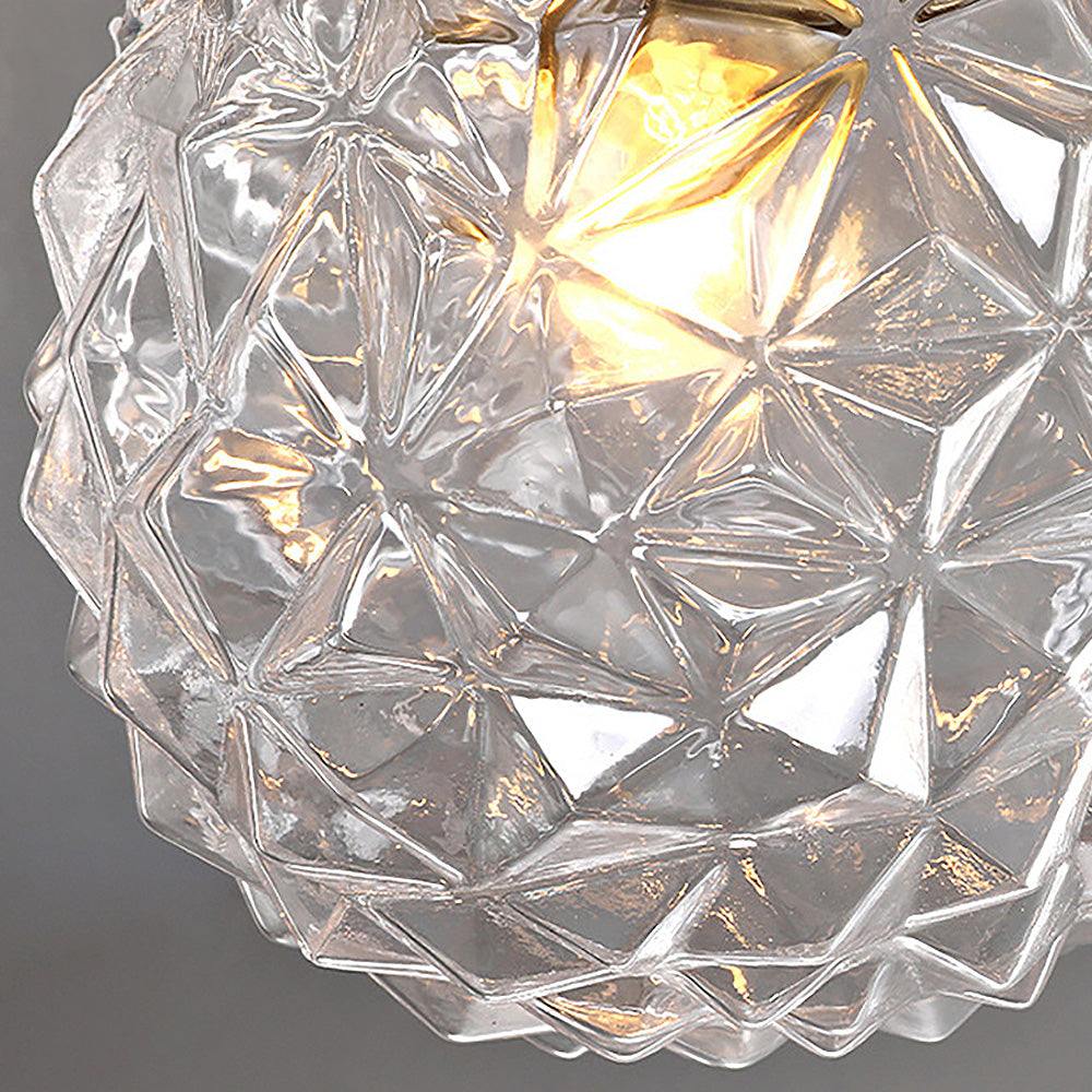 GlobeLux – Moderne Glas-Kugel-Deckenleuchte Rauchgrau