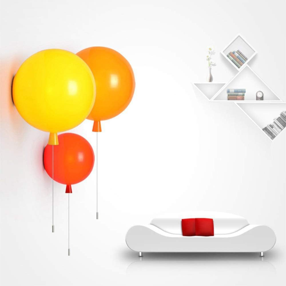 SkyGlow Deckenleuchte im Ballonstil – Modernes LED-Design in Weiß fürs Wohnzimmer