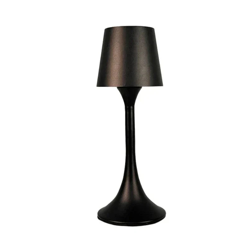 LumoGlow Design-Nachtlicht LED-Tischlampe dimmbar Weiß Schlafzimmer