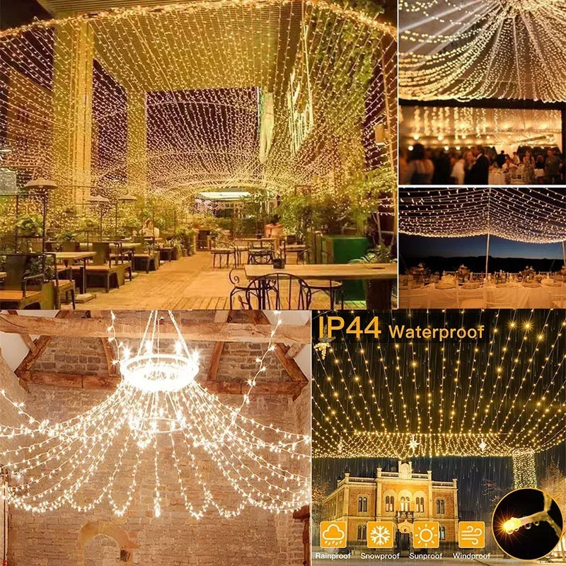 LichterGlanz – Festliche LED-Außenbeleuchtung Warmweiß Garten