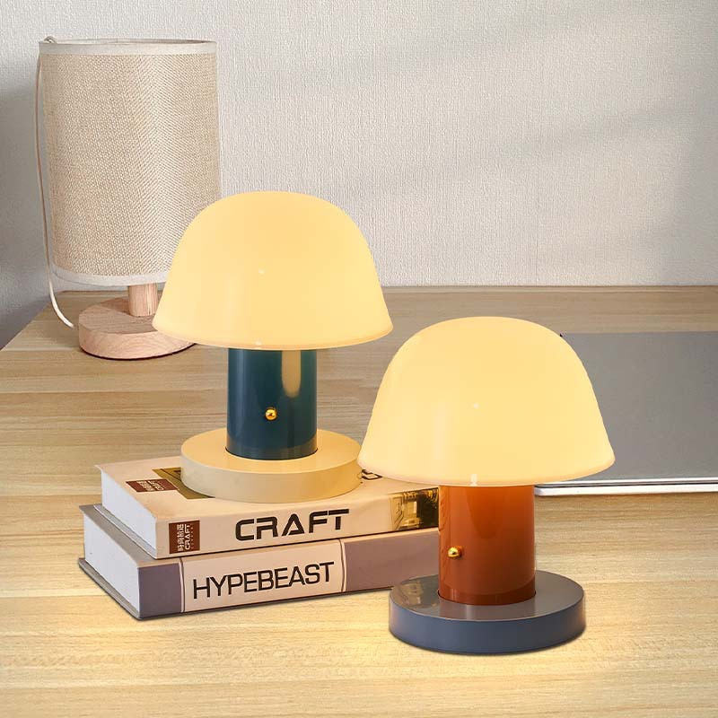 Moderne Tischlampe in Pilzform – LED – Warmes Licht für Wohnzimmer