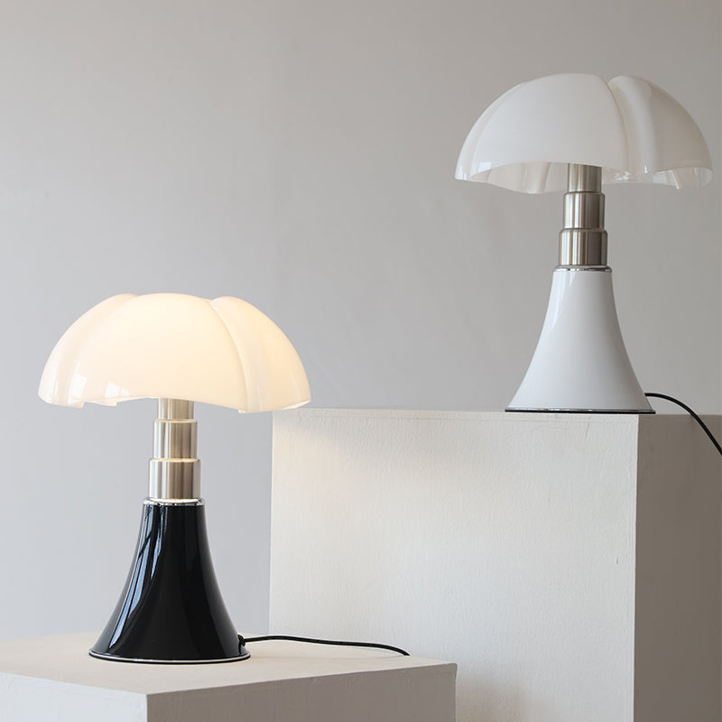 RetroLuce Designer-Tischlampe Vintage LED Gold für Wohnzimmer