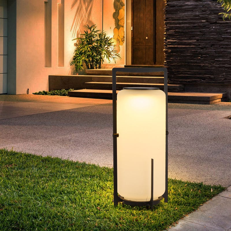 SolaLume Solarleuchte Modern für Terrasse IP65 Warmweiß Schwarz