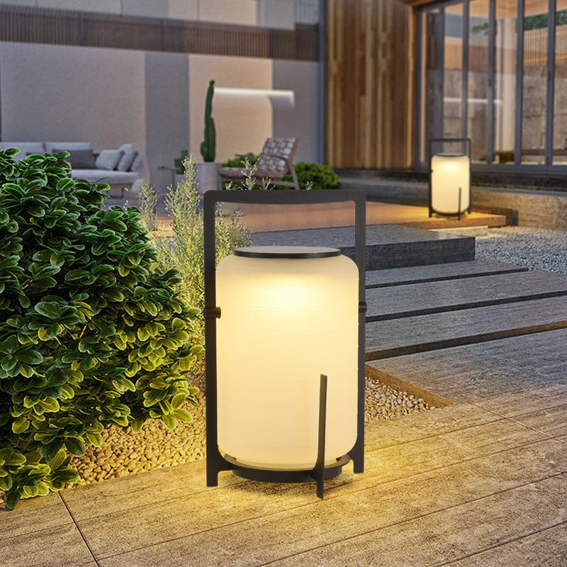 SolaLume Solarleuchte Modern für Terrasse IP65 Warmweiß Schwarz