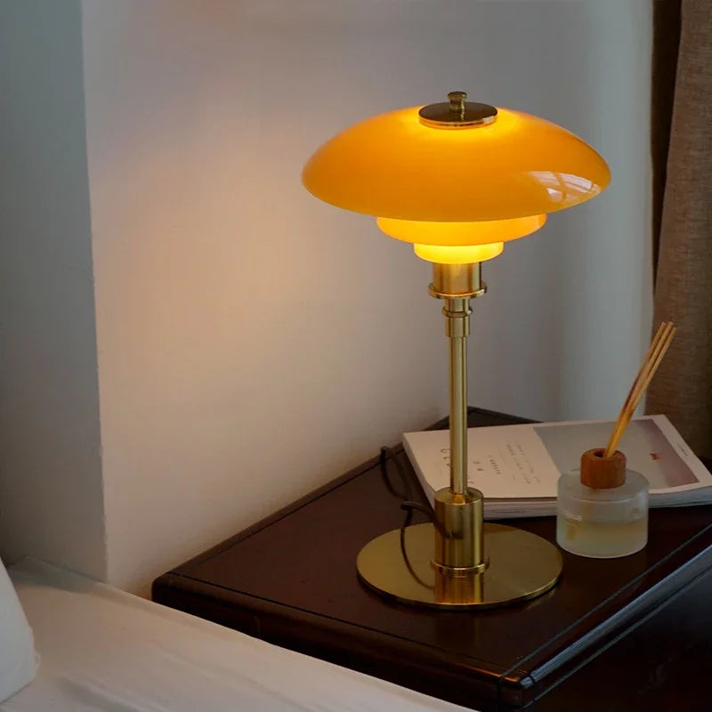 FjordGlow LED-Tischlampe – Modernes Design Warmweiß Wohnzimmer