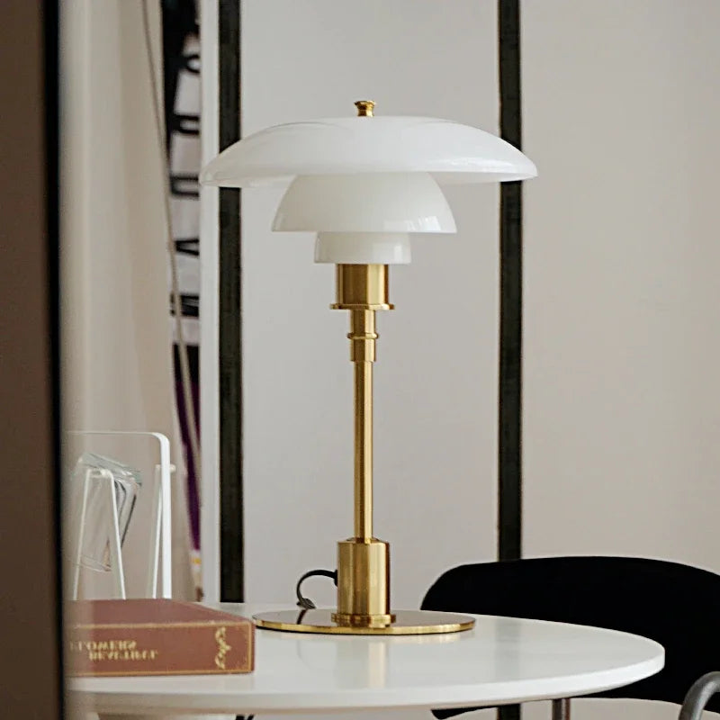 FjordGlow LED-Tischlampe – Modernes Design Warmweiß Wohnzimmer