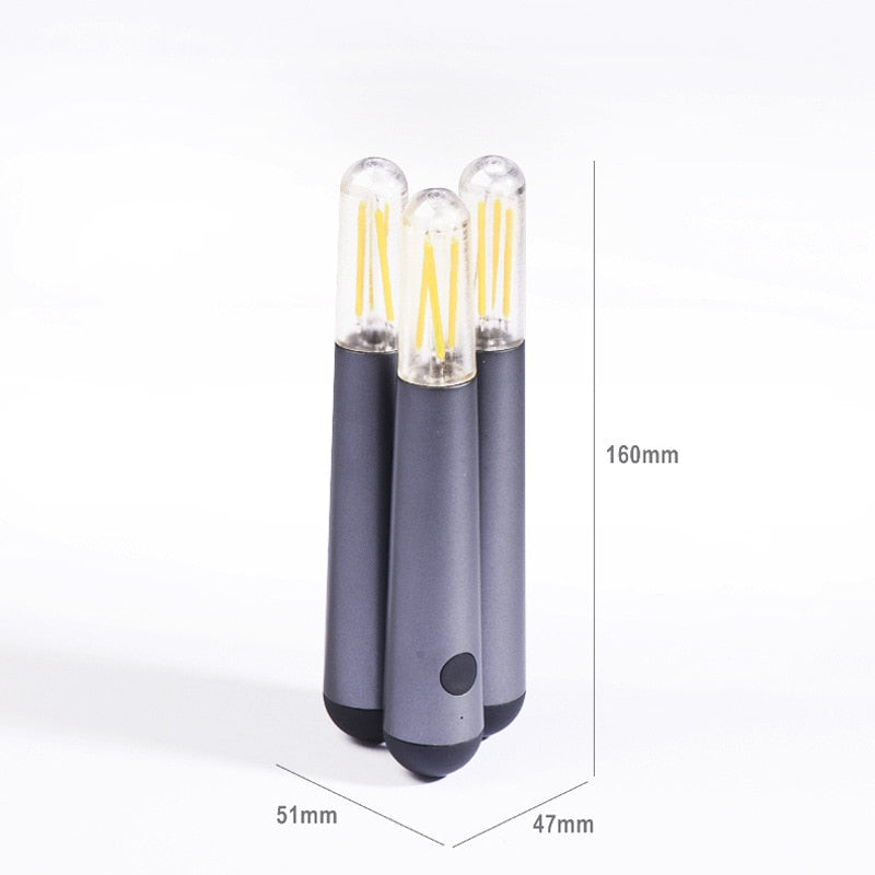 LumoStab LED Tischlampe – Modern, dimmbar, warmweiß, für Wohnzimmer