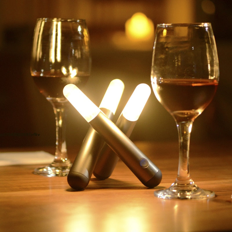 LumoStab LED Tischlampe – Modern, dimmbar, warmweiß, für Wohnzimmer