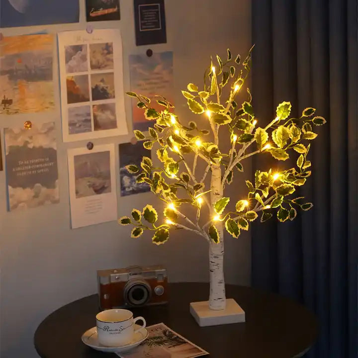 EverLumi LED-Baumleuchte – Grün, Weihnachtsstil, für Garten