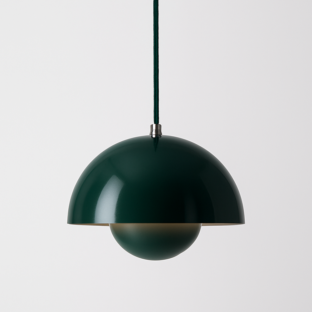 Halbkreisförmiger bunter Kronleuchter – Skandinavisches Design für Esszimmer & Wohnzimmer