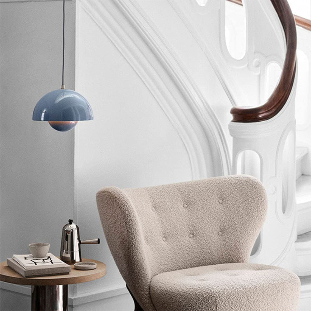 Halbkreisförmiger bunter Kronleuchter – Skandinavisches Design für Esszimmer & Wohnzimmer