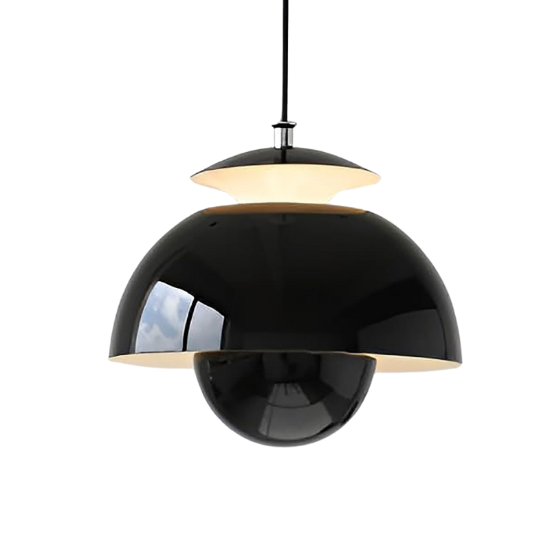 HaloLume – Moderne LED Pendelleuchte dimmbar - Deckenlampe warmweiß