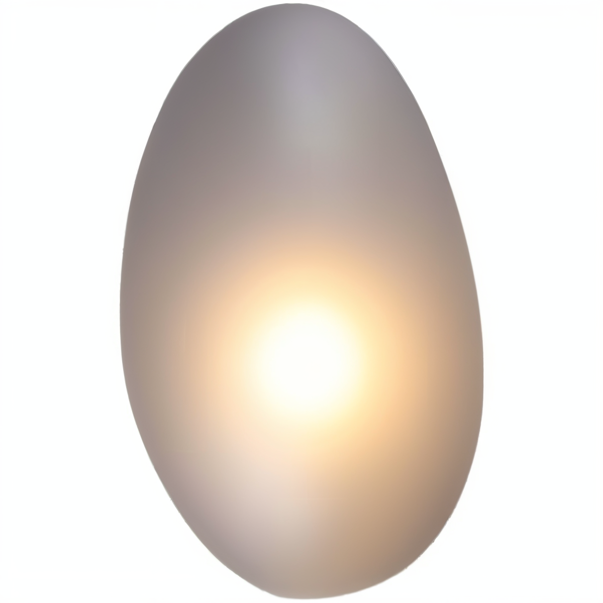 Glanzlicht - Minimalistische LED-Wandleuchte aus Glas