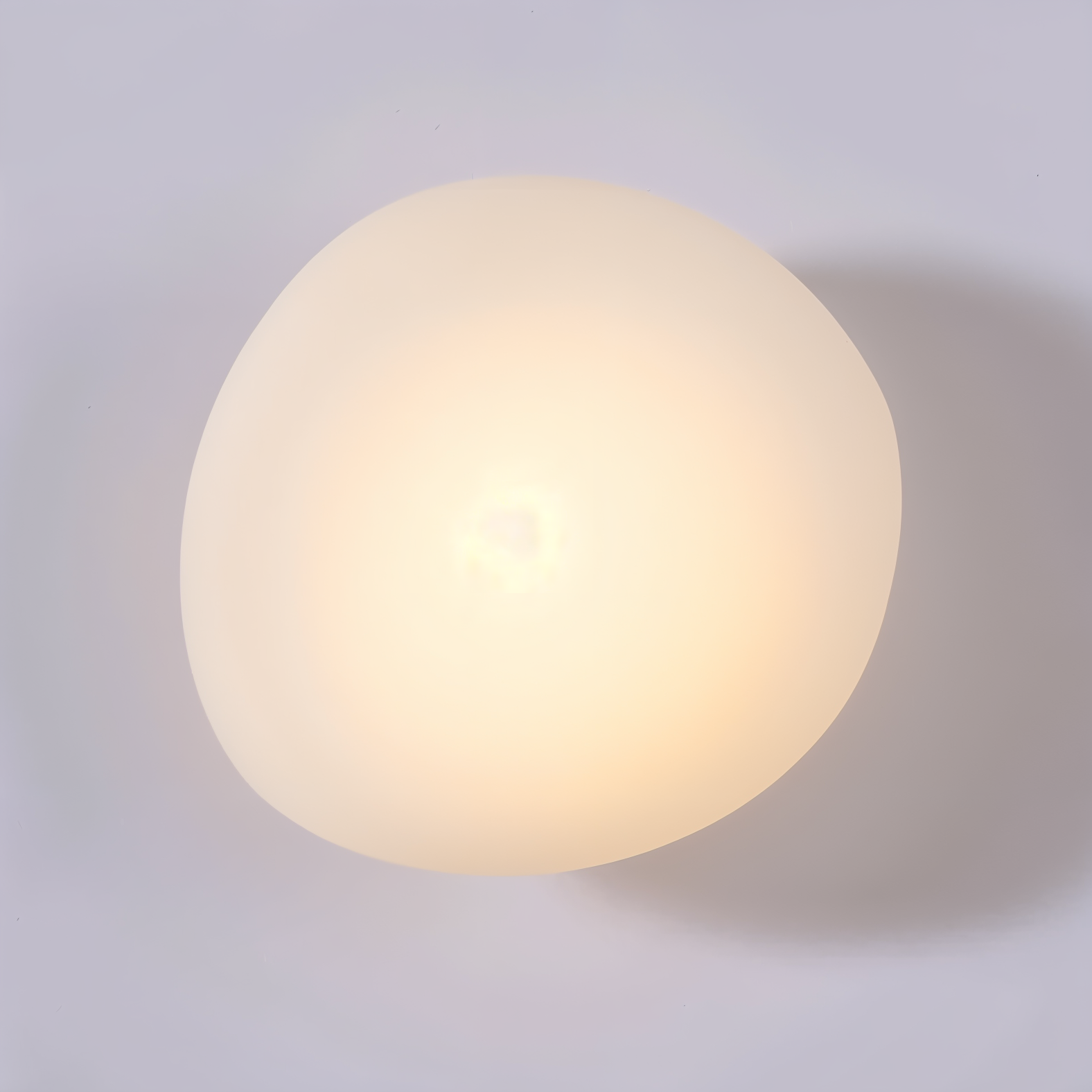 Glanzlicht - Minimalistische LED-Wandleuchte aus Glas