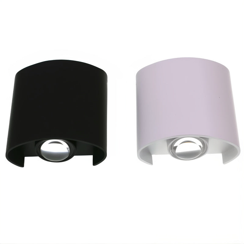 LichtAura - Innen-/Außenwandleuchte – Modernes Minimalistisches Design