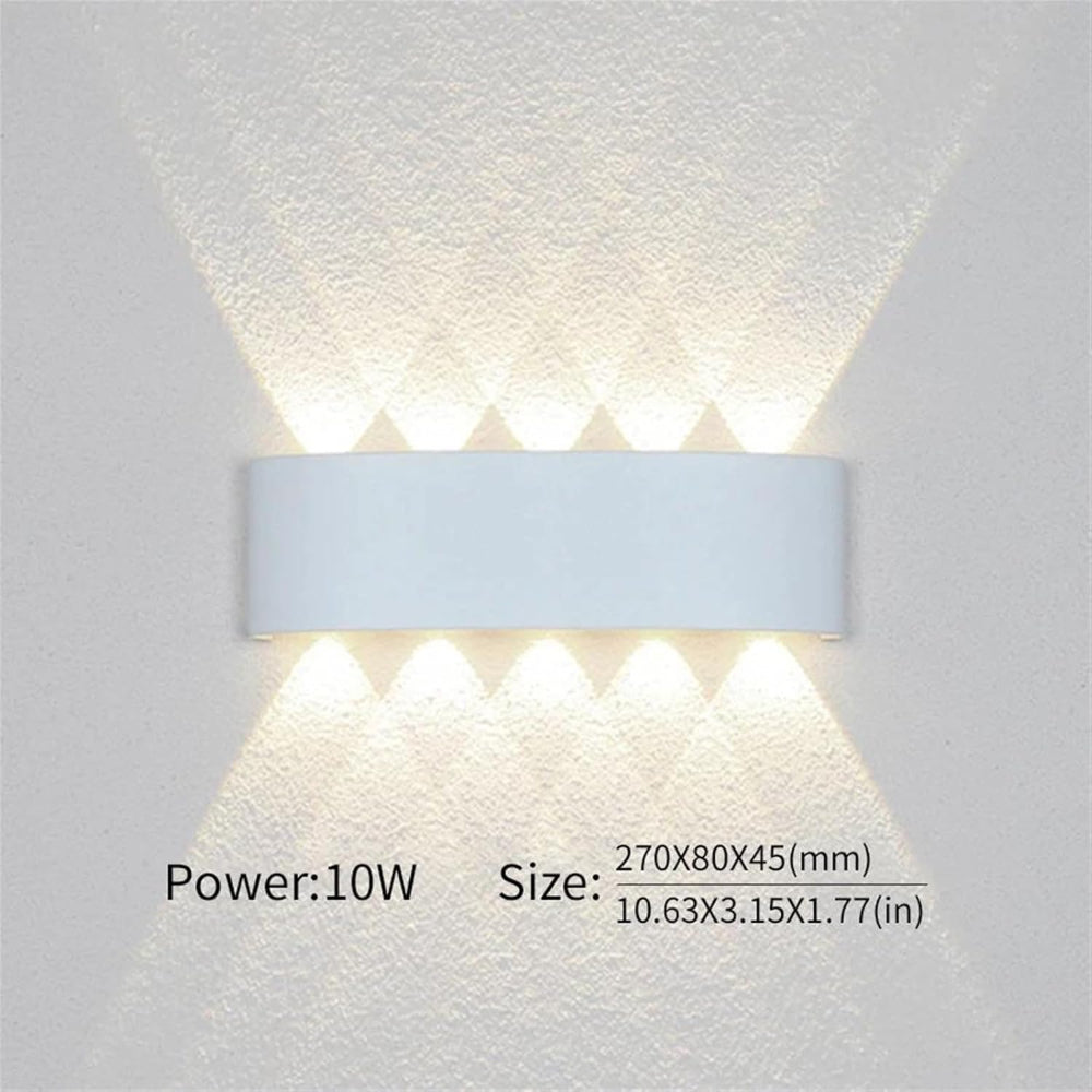 LED Wandleuchte für Innen & Außen – Wasserdicht, Modern & Minimalistisch