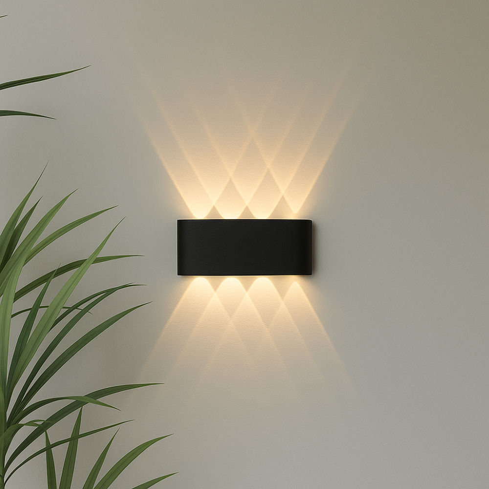LED Wandleuchte für Innen & Außen – Wasserdicht, Modern & Minimalistisch