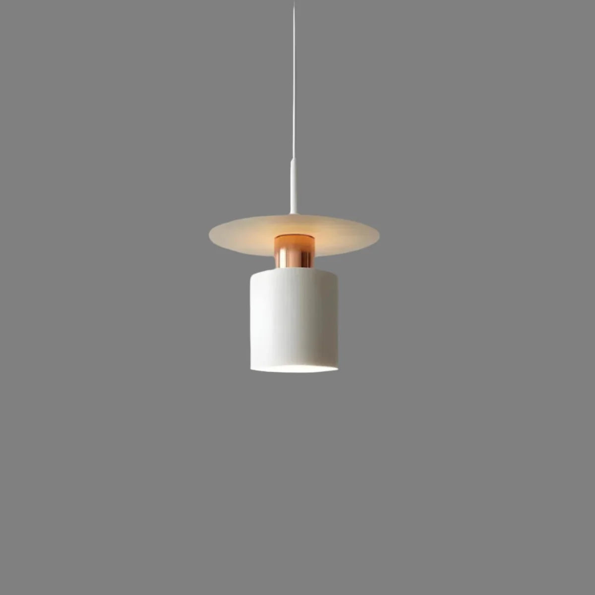 Moderne LED Pendelleuchte Zylinderform warmes Licht Küche Wohnzimmer