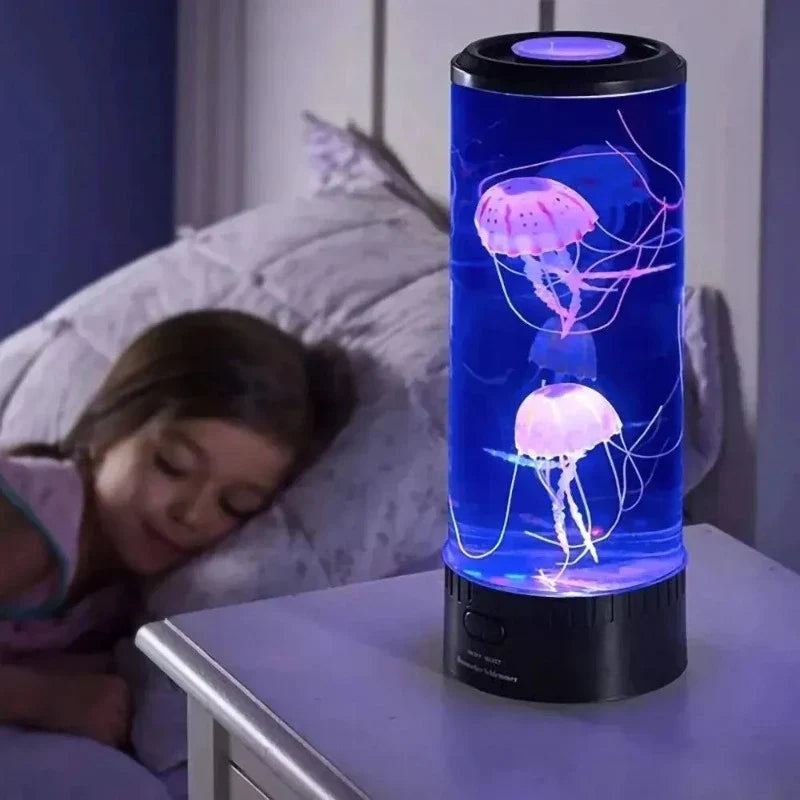 JellyGlow – LED-Stimmungslampe Qualle mit Farbwechsel für Büro