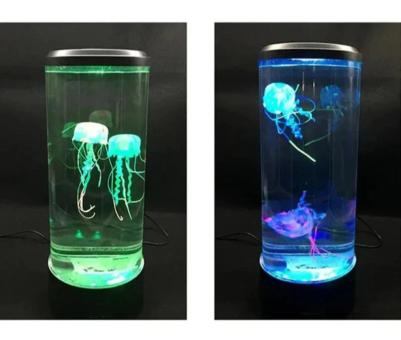 JellyGlow – LED-Stimmungslampe Qualle mit Farbwechsel für Büro