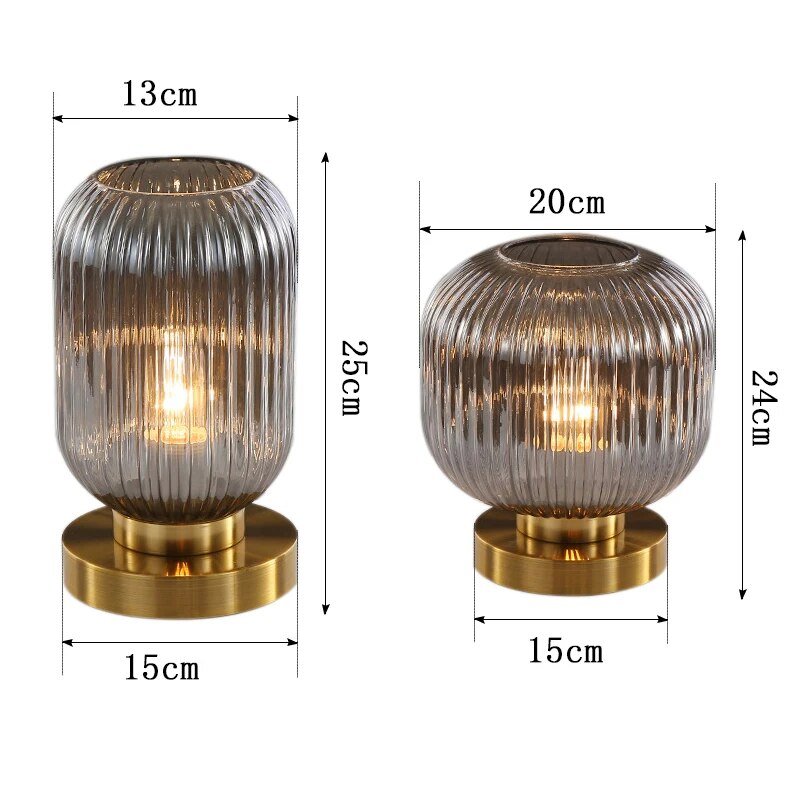 CrystalGlow Designer Tischlampe – Moderner Kristall-Look Weiß Wohnzimmer