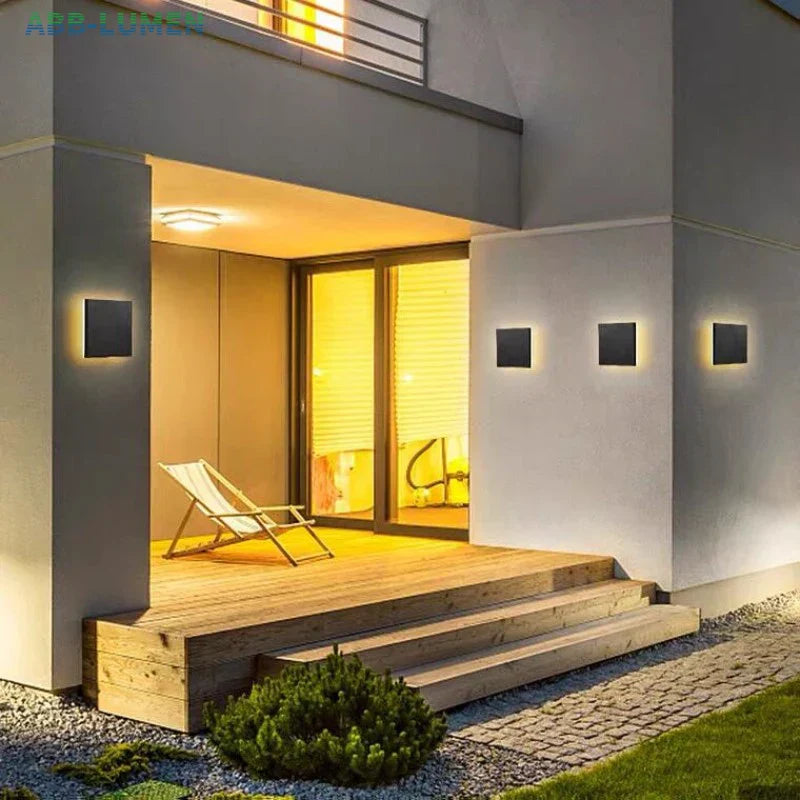 LumiZen LED Außenwandleuchte – Energiesparend, Wetterfest & Modern