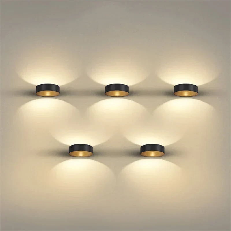 VividColumn – Moderne LED Wandleuchte innen für Wohnzimmer & Leseecke