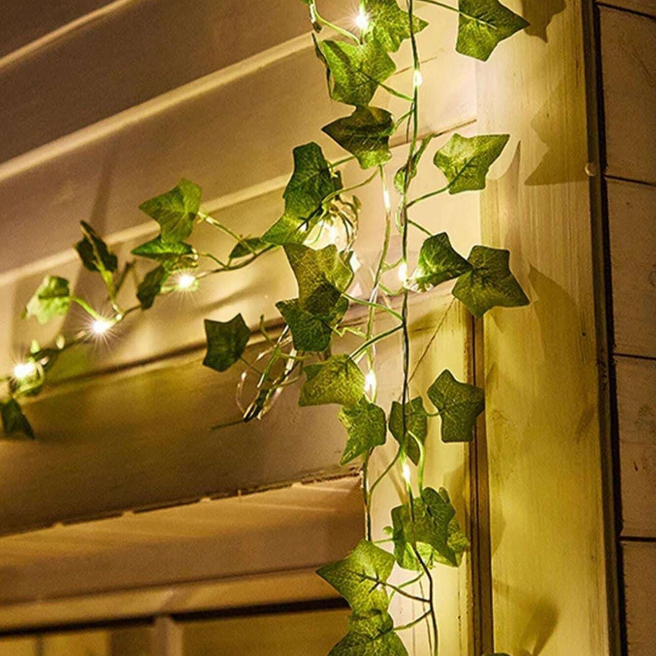LumiRank Lichterranke Vintage LED Girlande Warmweiß für Garten