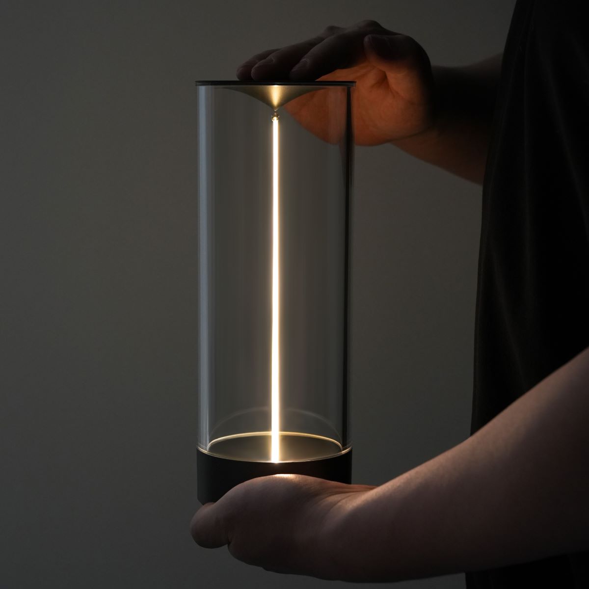 LumoBeam LED-Strahler Modern Bewegungsmelder Schwarz für Einfahrt