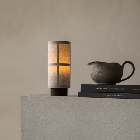 ZenLumi Tischlampe im Japan-Stil – Seidenoptik, Beige, für Wohnzimmer