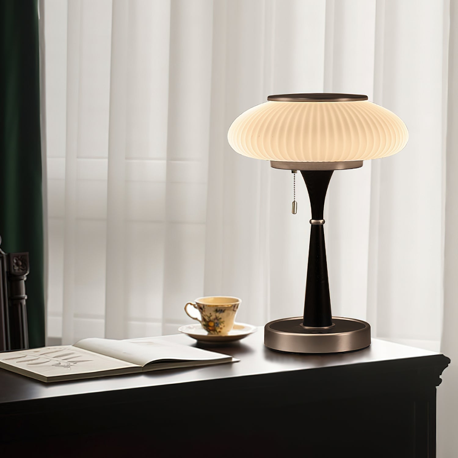 FungiLux LED Pilzlampe Märchenstil Deko Warmlicht Weiß Garten