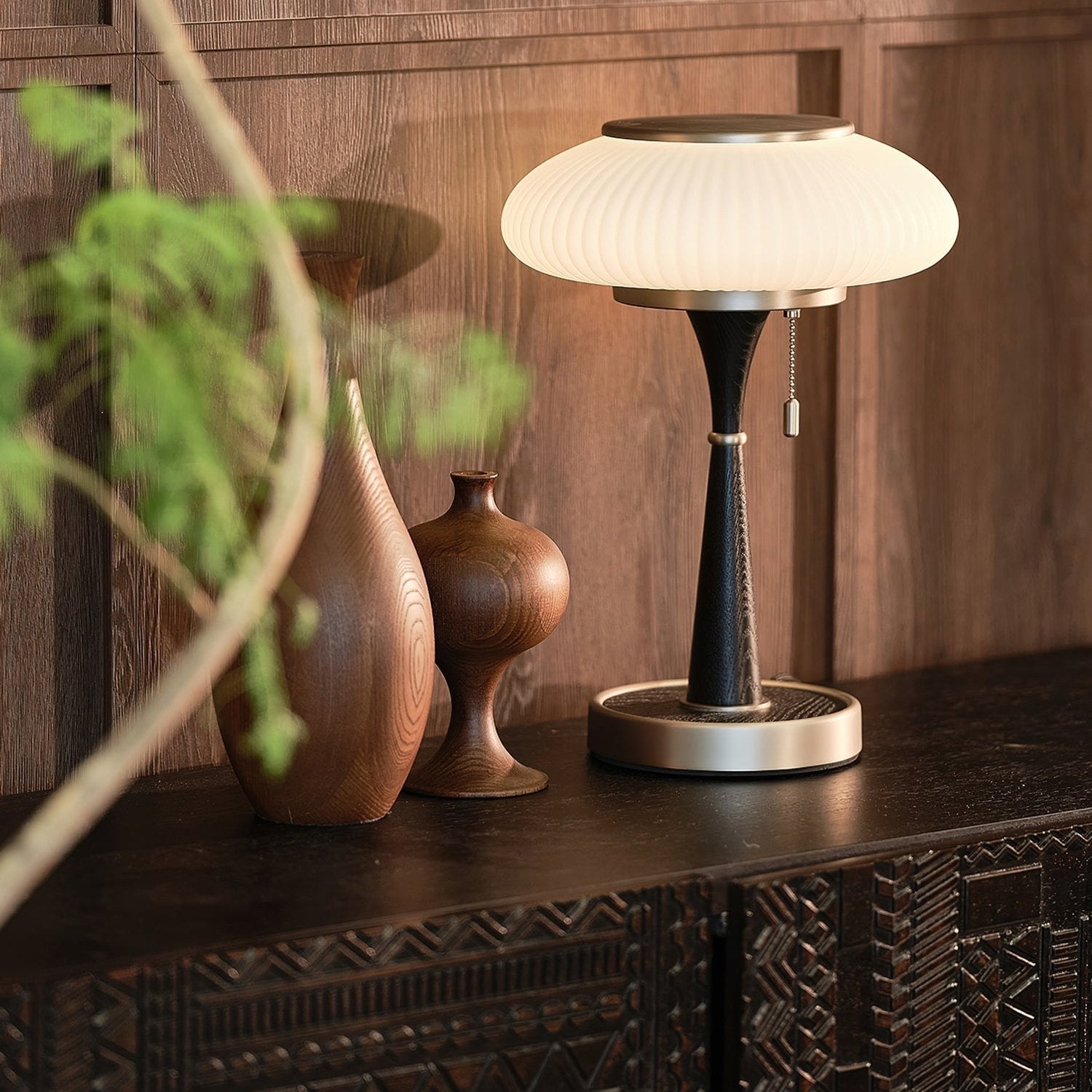 FungiLux LED Pilzlampe Märchenstil Deko Warmlicht Weiß Garten