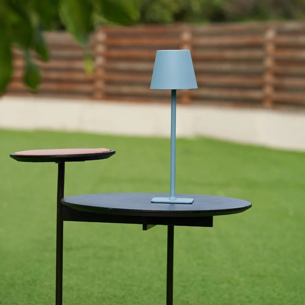 LumoTall Dimmbare Tischlampe Modern Gold für Wohnzimmer