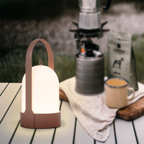 LumiGlow LED Laterne – Modern, tragbar, warmweiß, für Garten & Balkon