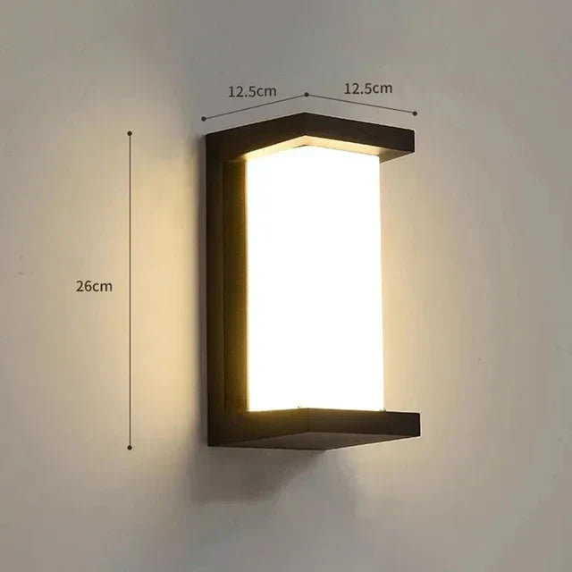 RadiantBeam – LED Außenwandleuchte modern, wasserdicht für Garten