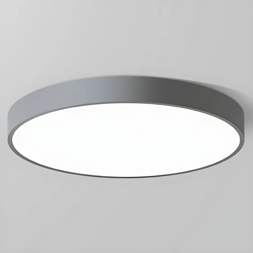 LumiCircle LED Deckenlampe Rund Modern Dimmbar Weiß fürs Wohnzimmer