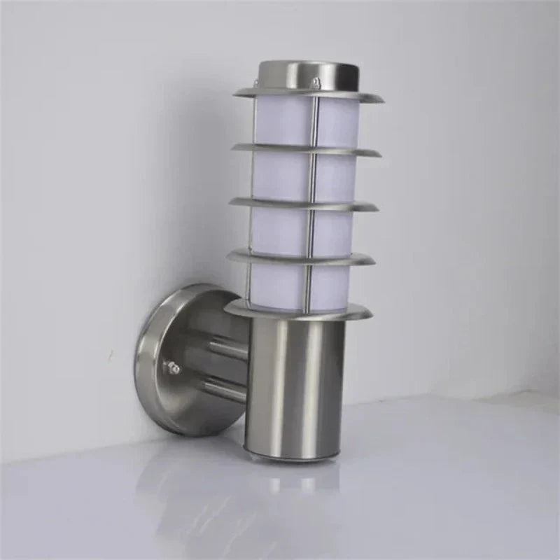 EdelLux Außenwandleuchte Edelstahl Modern IP65 für Terrasse