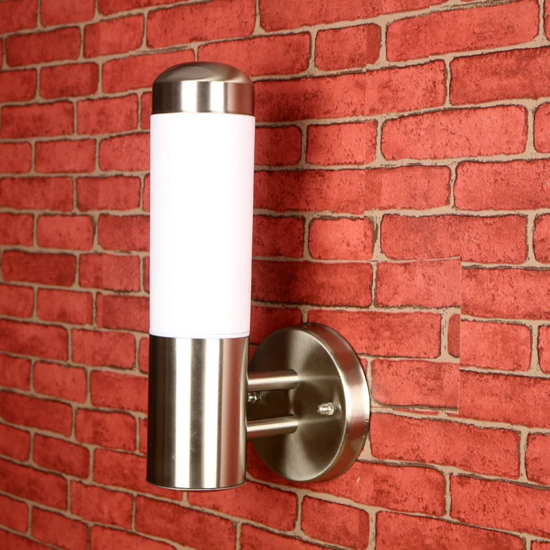 EdelLux Außenwandleuchte Edelstahl Modern IP65 für Terrasse
