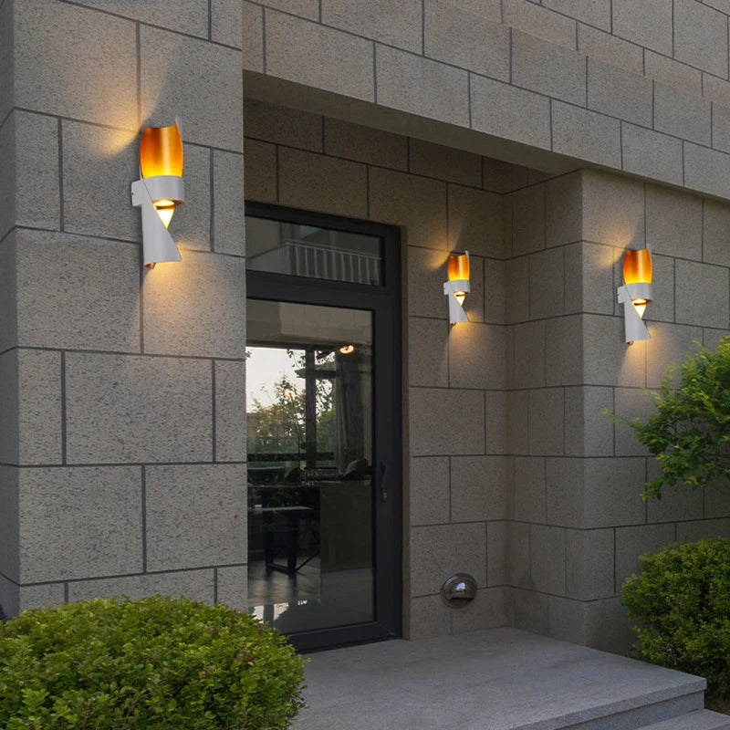 TwilightEdge – LED Außenwandleuchte Up & Down, wasserdicht für Garten & Hauswand