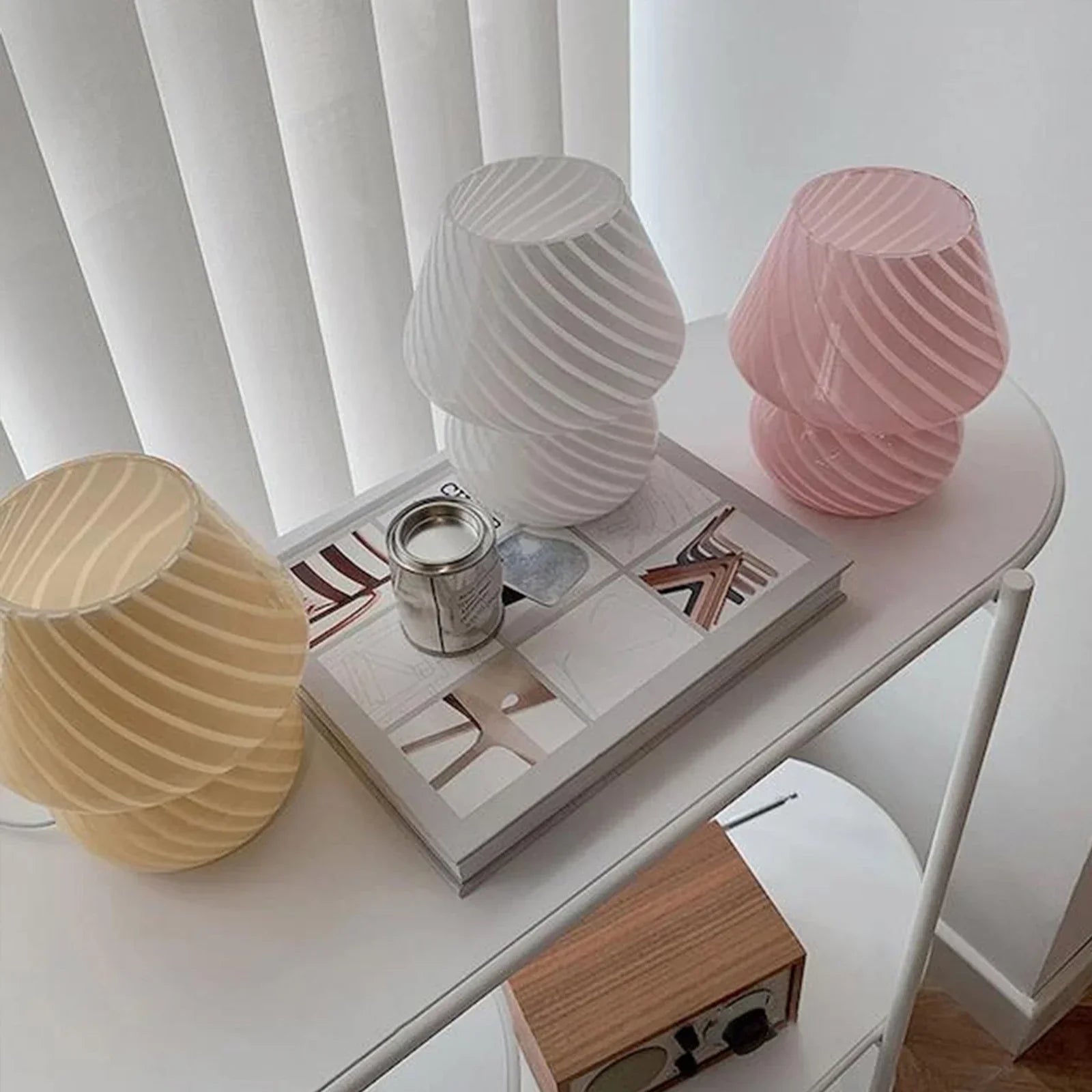 LumoVetro – Vintage Tischlampe aus Muranoglas Warmlicht Wohnzimmer