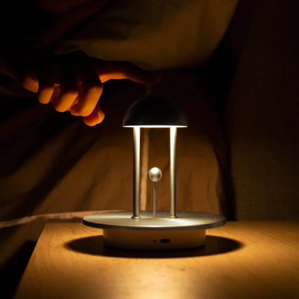 LumoBalance Tischlampe Modernes Design Warmweiß für Wohnzimmer