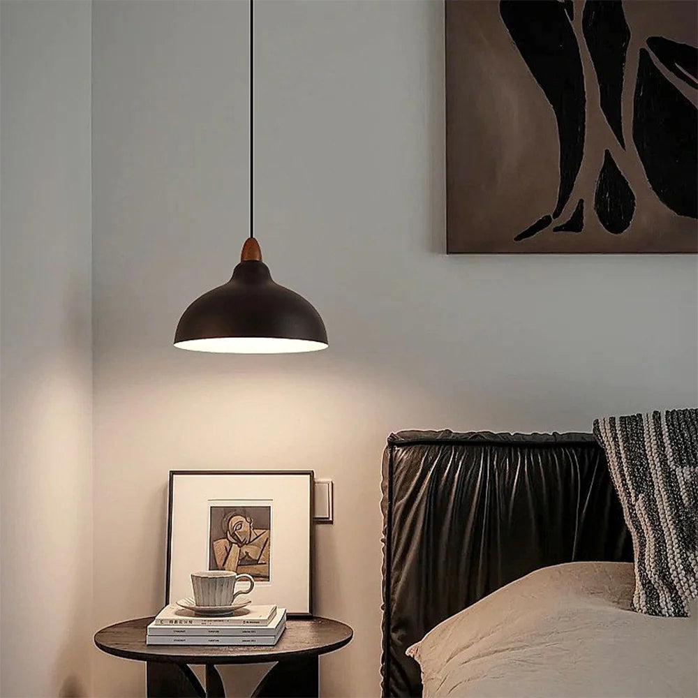 LumoSwing Hängelampe modern – dimmbar, schwarz, für Esszimmer