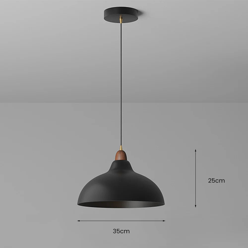 LumoSwing Hängelampe modern – dimmbar, schwarz, für Esszimmer
