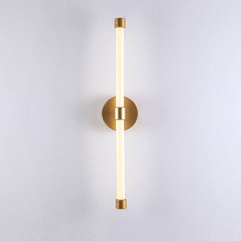 LumoLux - Moderne LED-Wandleuchte - Schwarz und Gold für Wohnzimmer