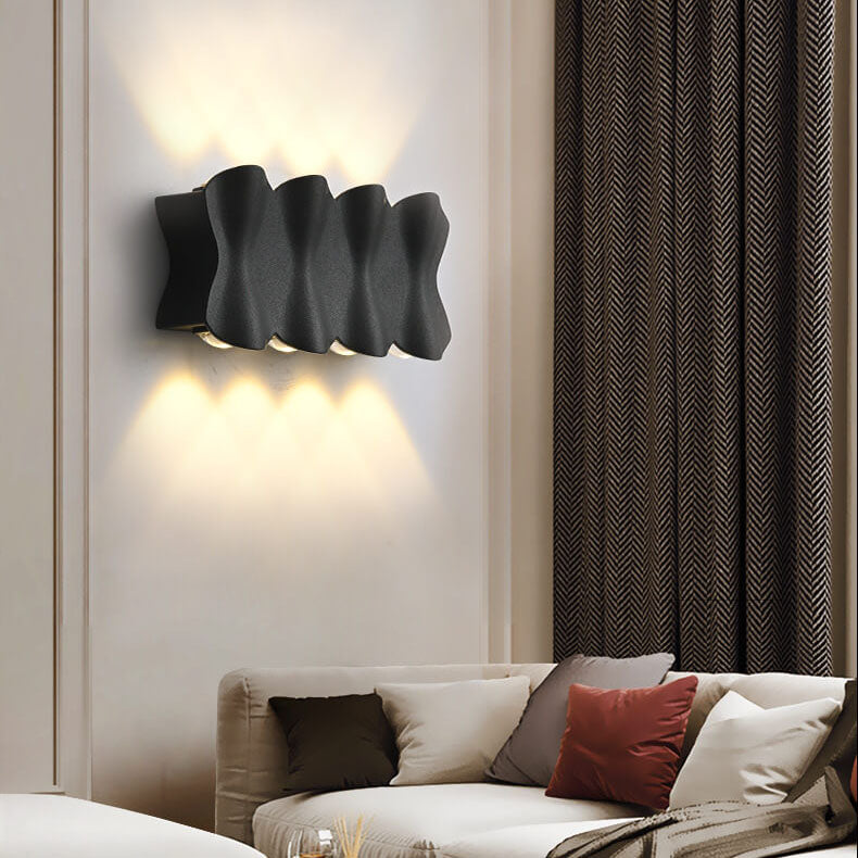 LumoShield LED-Wandleuchte - Wasserdicht und modernes Design - Für Schlafzimmer/Wohnzimmer