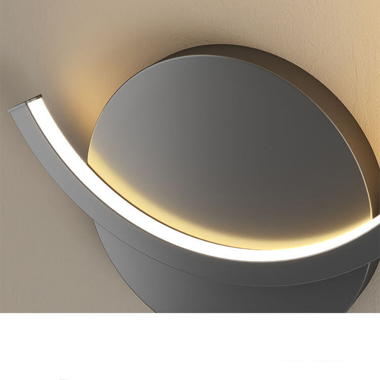 LumaRond – Runde LED-Wandleuchte mit Verstellbarem Arm