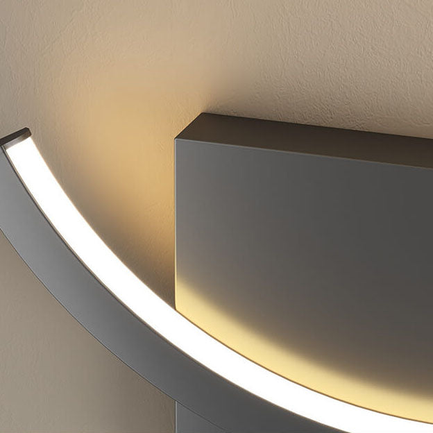 LumaRond – Runde LED-Wandleuchte mit Verstellbarem Arm