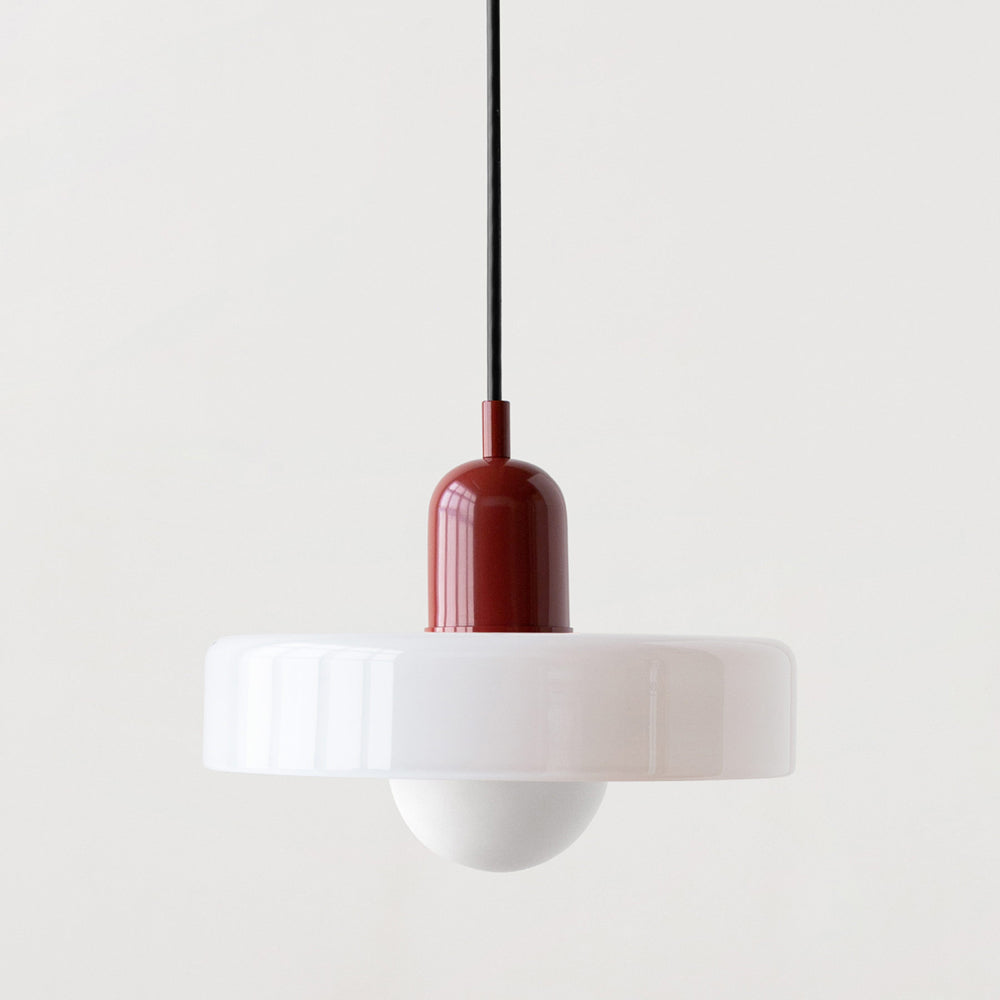 Verstellbare Bauhaus Pendelleuchte aus Glas – Esszimmer & Wohnzimmer Beleuchtung