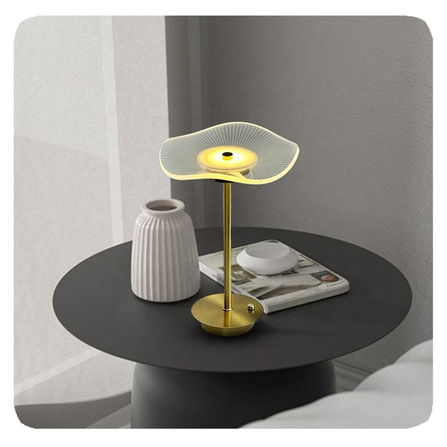 LumiLux – Moderne LED-Tischlampe energiesparend Weiß für Wohnzimmer