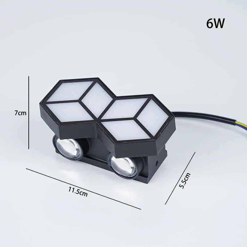 AeroShield - Wetterfeste LED-Wandleuchte